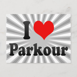 Postal Me encanta Parkour