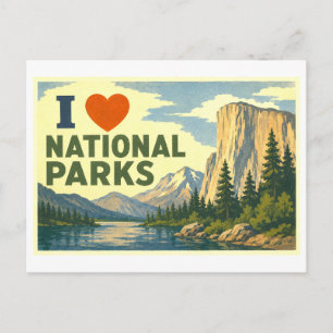Postal "Me [encanta] Parques Nacionales"