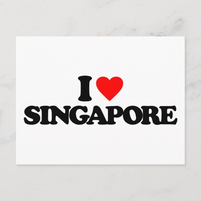 POSTAL ME ENCANTA SINGAPORE (Anverso)