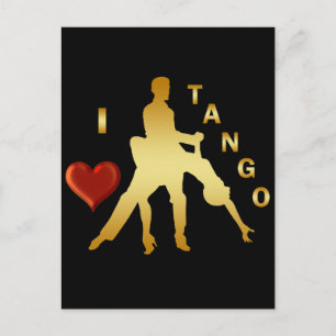 POSTAL ME ENCANTA TANGO