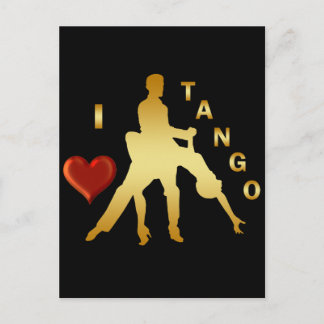 POSTAL ME ENCANTA TANGO
