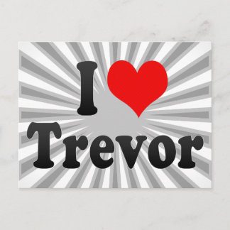 Postal Me encanta Trevor