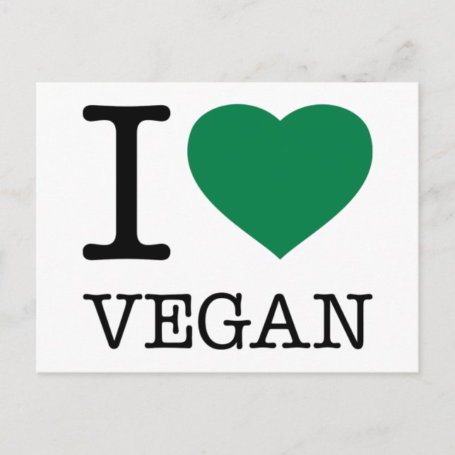 POSTAL ME ENCANTA VEGAN (Anverso)