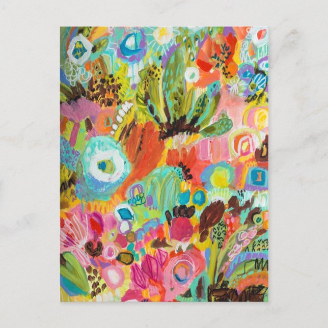 Postal Me encanta viajar (Anverso)