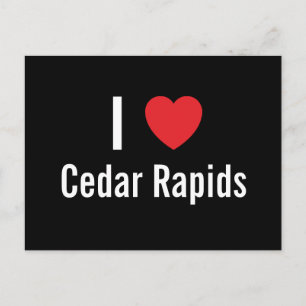 Postal Me encantan Cedar Rapids