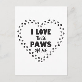 Postal Me encantan estas patas.