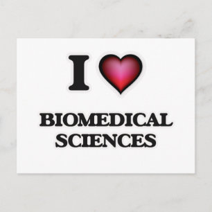 Postal Me encantan las ciencias biomédicas