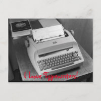 Me encantan las máquinas de escribir Vintage IBM P