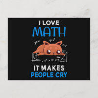 Me encantan las matemáticas que hacen llorar a la