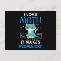 Me encantan las matemáticas que hacen llorar a la 