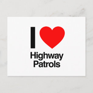Postal me encantan las patrullas de autopistas