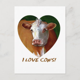 POSTAL ME ENCANTAN LAS VACAS