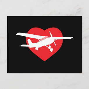 Postal Me encantan los aviones