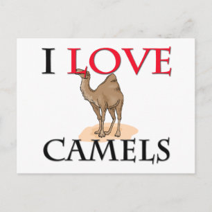 Postal Me encantan los camellos