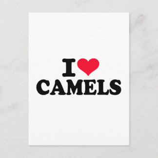 Postal Me encantan los camellos