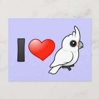 Postal Me encantan los Cockatoos de Goffin