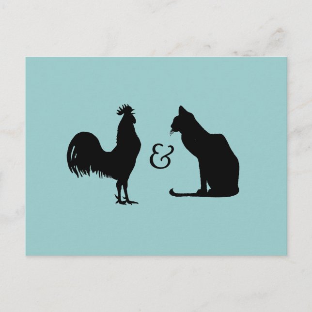 Postal Me encantan los dos (Anverso)