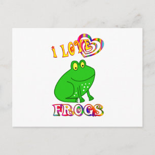 POSTAL ME ENCANTAN LOS FROGS