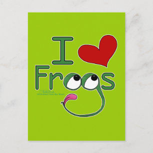 Postal Me encantan los FROGS