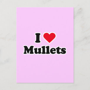 Postal Me encantan los mullets