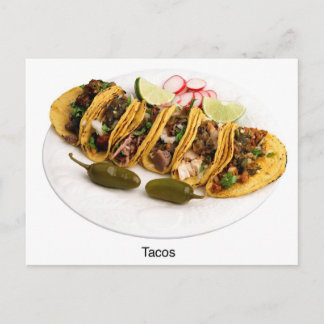 Postal me encantan los tacos
