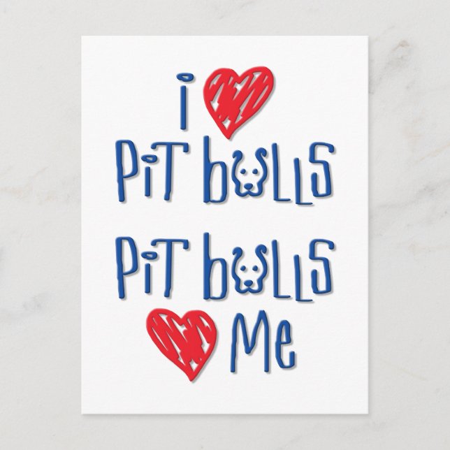 Postal Me encantan los Toros de Pit - Los Toros De Pit Me (Anverso)