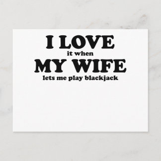Postal Me Encanto Cuando Mi Esposa Me Permite Jugar Al Bl