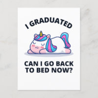 Me gradué, puedo volver a la cama ahora
