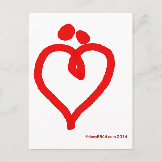 Postal Me Gusta (Anverso)