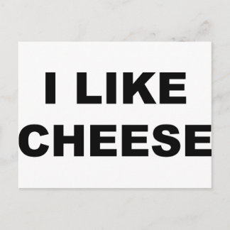 Postal Me Gusta El Queso