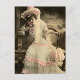 Postal Me Gusta El Rosa