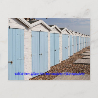 Postal Me Gusta Estar Junto A La Playa