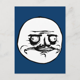 Postal Me Gusta Face Meme