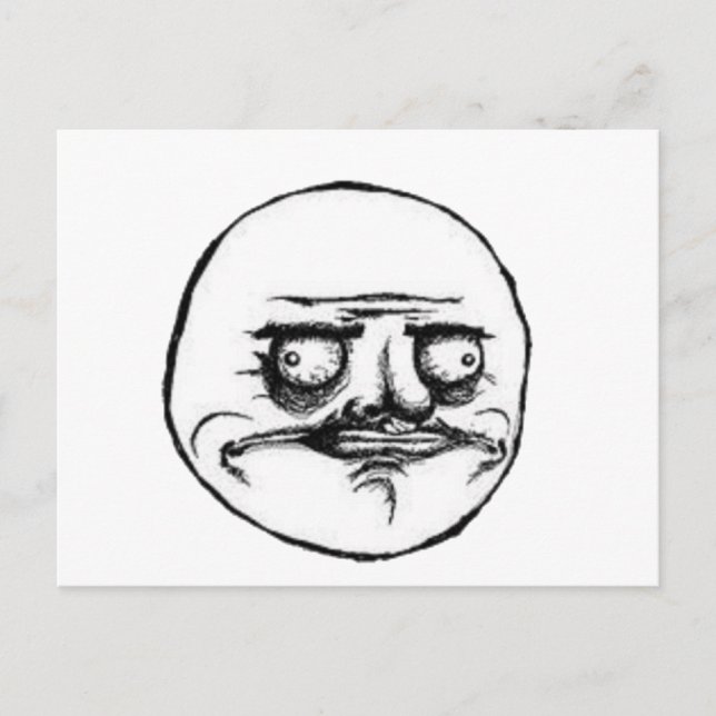 Postal Me Gusta Guy (Anverso)