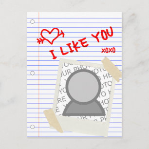 Postal me gusta tu papel