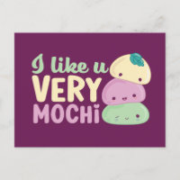 Me Gustas Mucho Mochi Kawaii Funny El día de San V