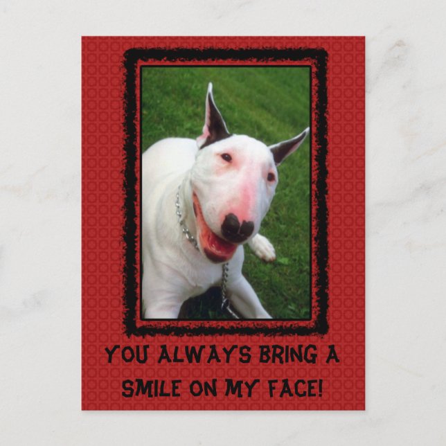 Postal Me Haces Sonreír (Anverso)