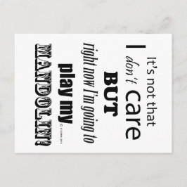 Postal Me Importo Mandolin