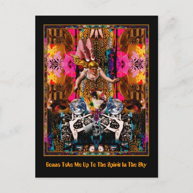 Postal Me Llevaré Al Espíritu En El Cielo (Anverso)