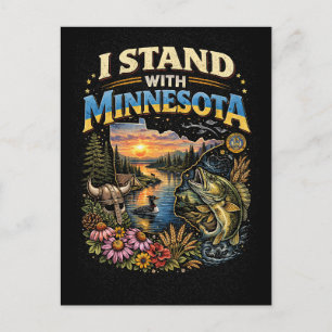 Postal Me mantengo con Minnesota