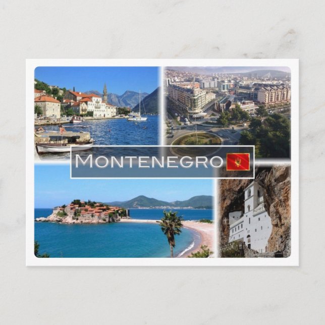 Postal ME Montenegro - (Anverso)