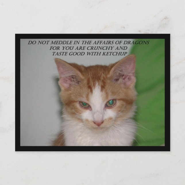 Postal Me refiero a negocios (Anverso)