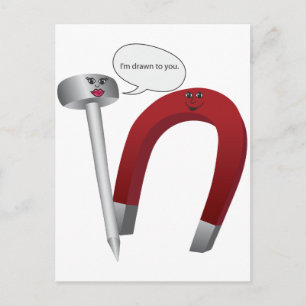Postal Me siento atraído por ti.