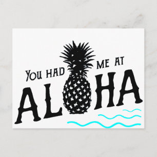 POSTAL ME TENÍAS EN ALOHA