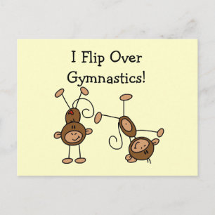 Postal Me Volteo Sobre Gimnasia