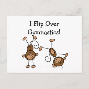 Postal Me Volteo Sobre Gimnasia