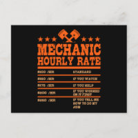 MECANIC HOURLY RATE Funny Car Mechanates Rates Car