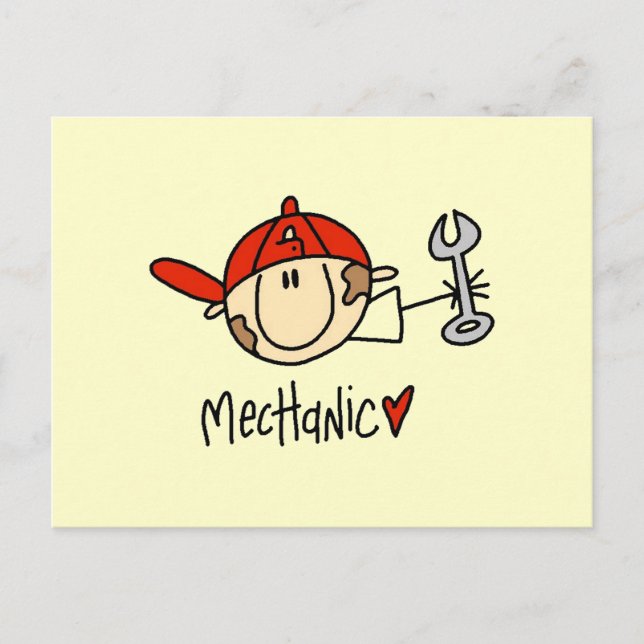 Postal Mecánico (Anverso)