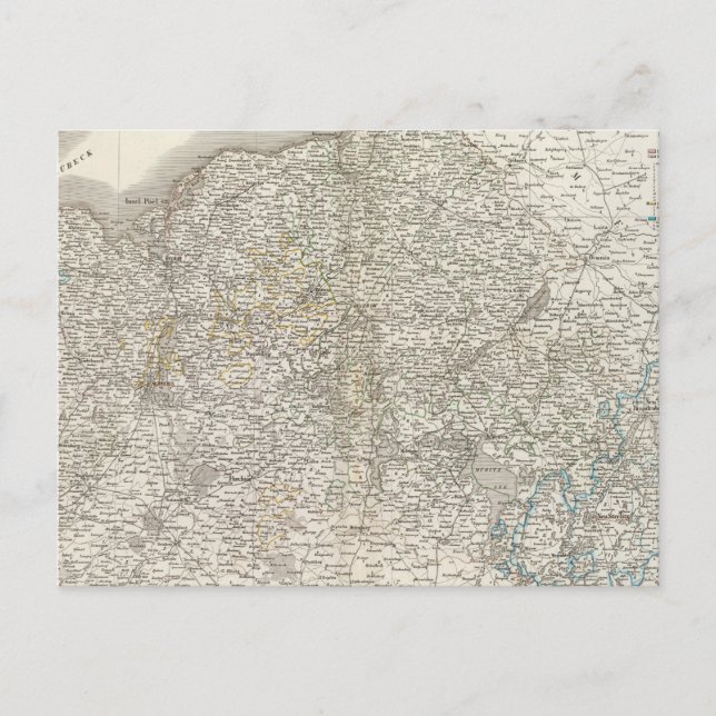 Postal Mecklenburg-Schwerin, Mecklenburg-Strelitz (Anverso)