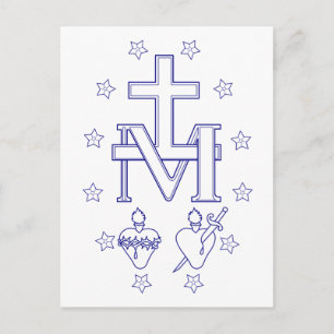 Postal Medalla de Nuestra Señora de las Gracias